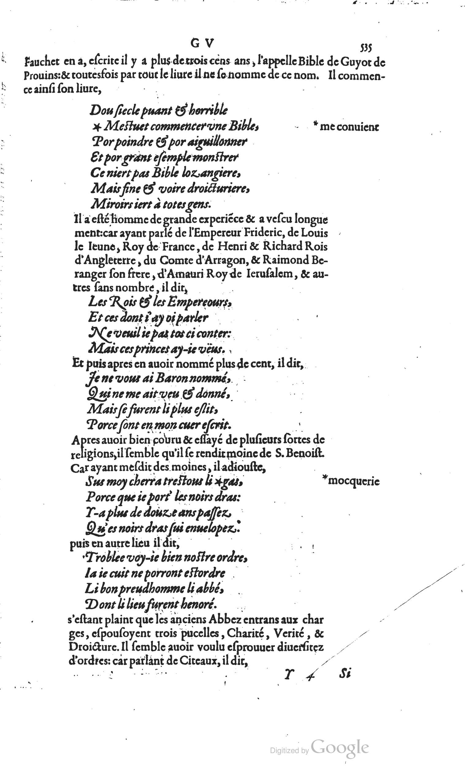1585 - Barthélemy Honorat - Bibliothèques françaises - BSB Munich