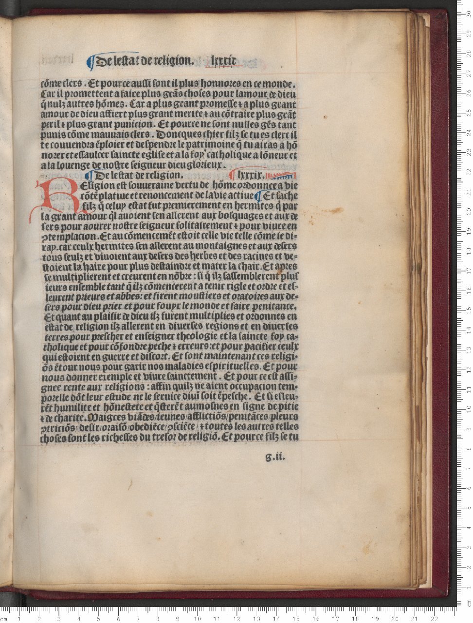 1482 - [Jean Du Pré] - Trésor des humains - Bibliothèque Sainte-Geneviève