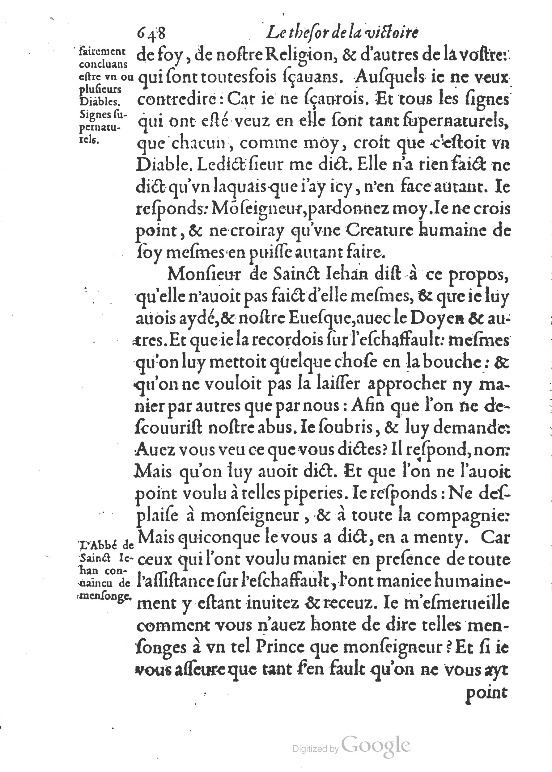 1578 - Nicolas Chesneau - Trésor et entière histoire de la triomphante victoire du corps de Dieu sur l’esprit malin - British Library 1578 - Nicolas Chesneau - Trésor et entière histoire de la triomphante victoire du corps de Dieu sur l’esprit malin - British Library