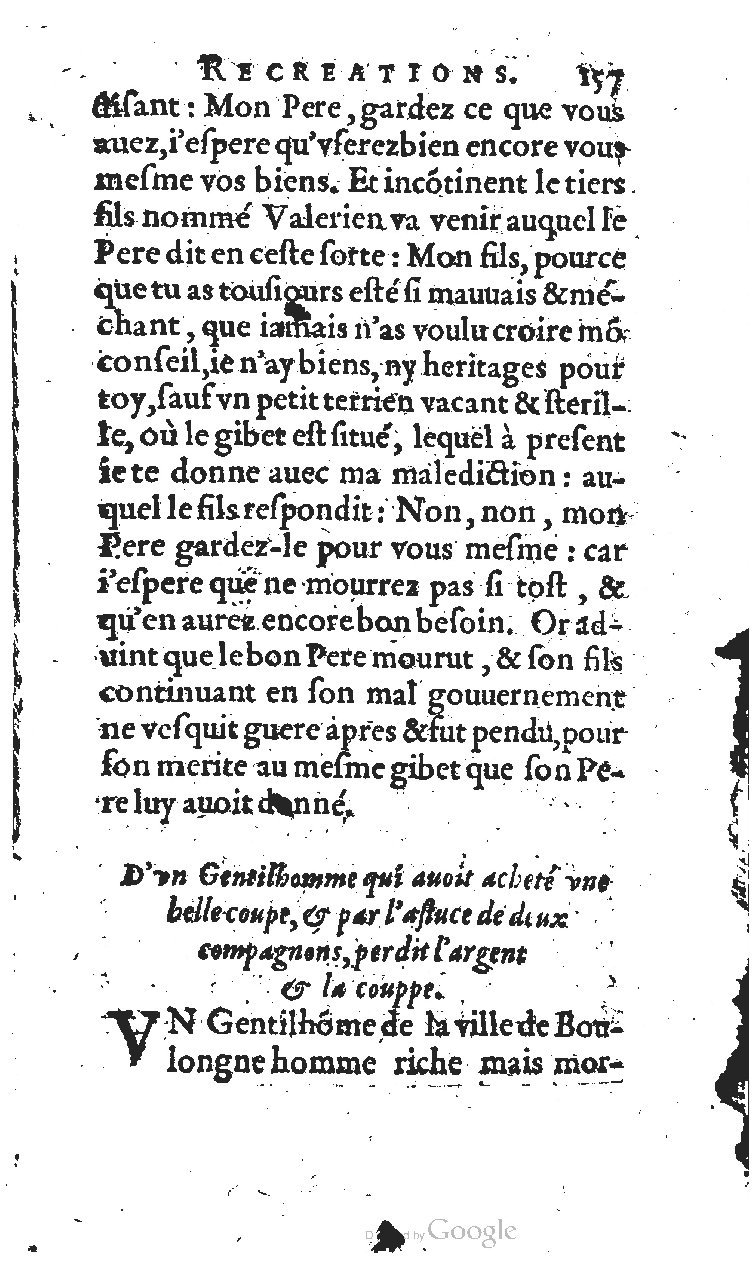 1627 - Jean Delamare - Trésor des récréations - BSB Munich