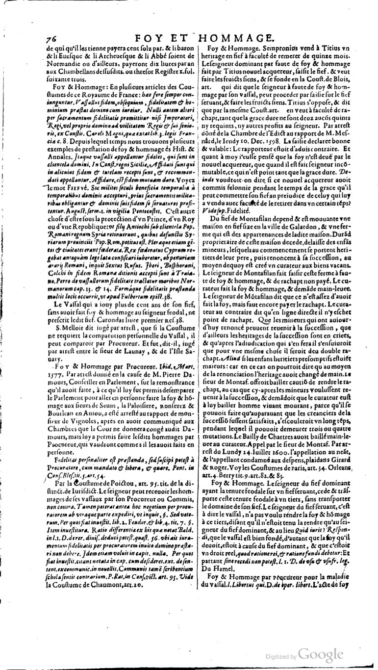 1629 - Veuve Nicolas Buon - Trésor du droit français (29620 T. 2) - BM Lyon