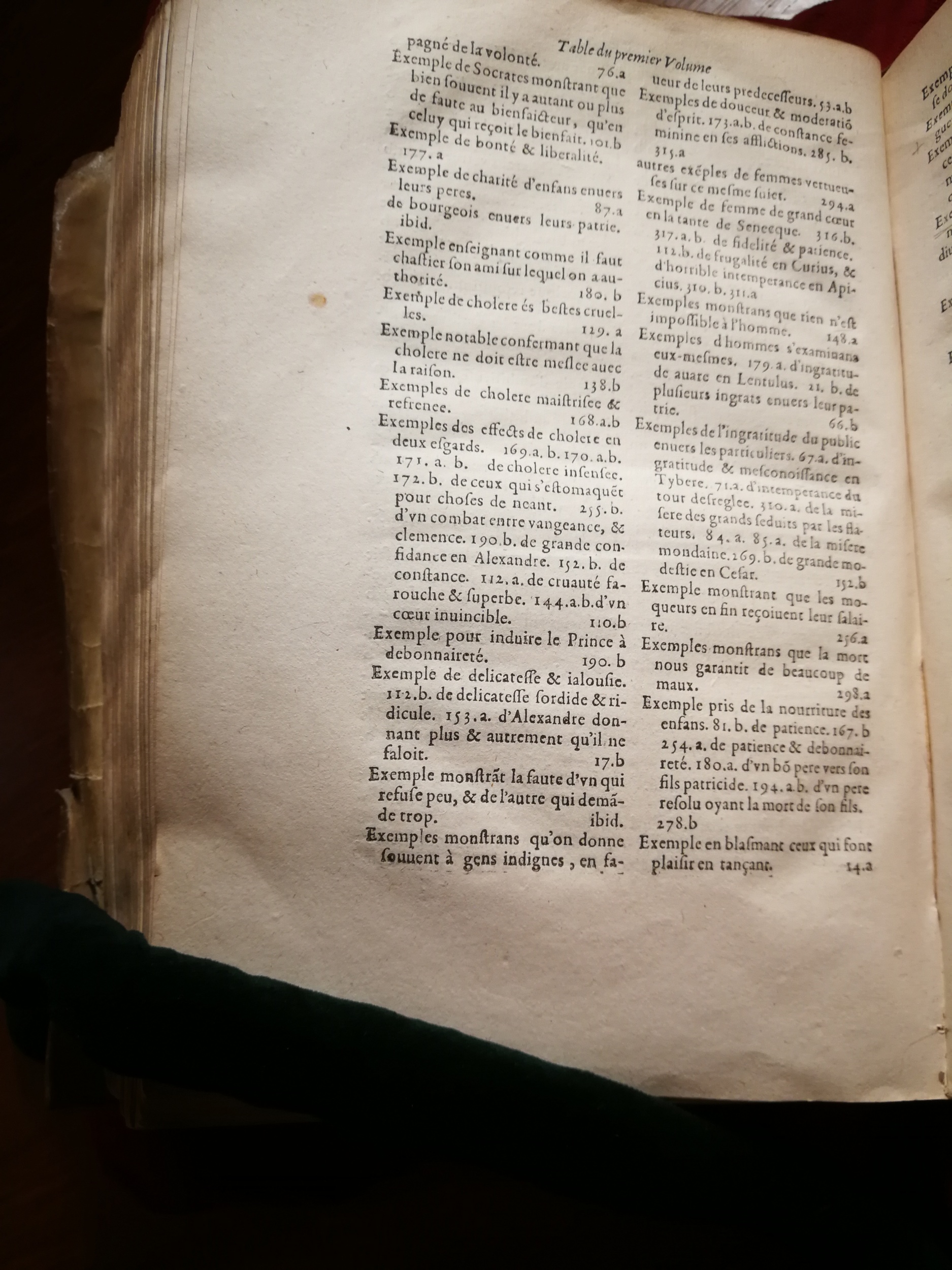 1595 - Jean Houzé - Œuvres morales et mêlées de Sénèque, Trésor de philosophie morale - T. 1 - BnF 1595 - Jean Houzé - Œuvres morales et mêlées de Sénèque, Trésor de philosophie morale - T. 1 - BnF