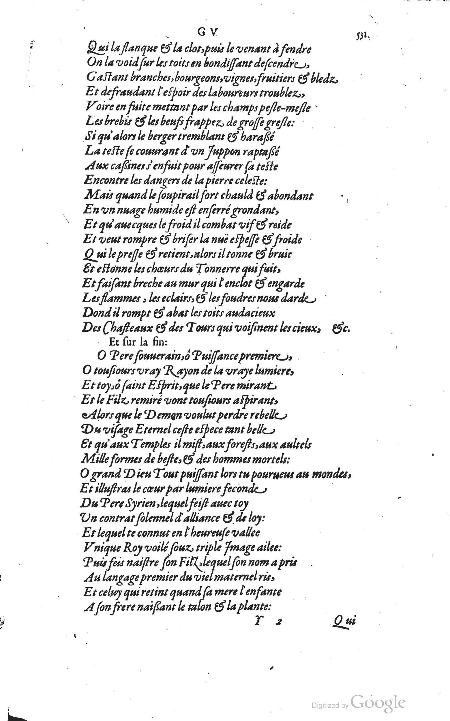1585 - Barthélemy Honorat - Bibliothèques françaises - BSB Munich