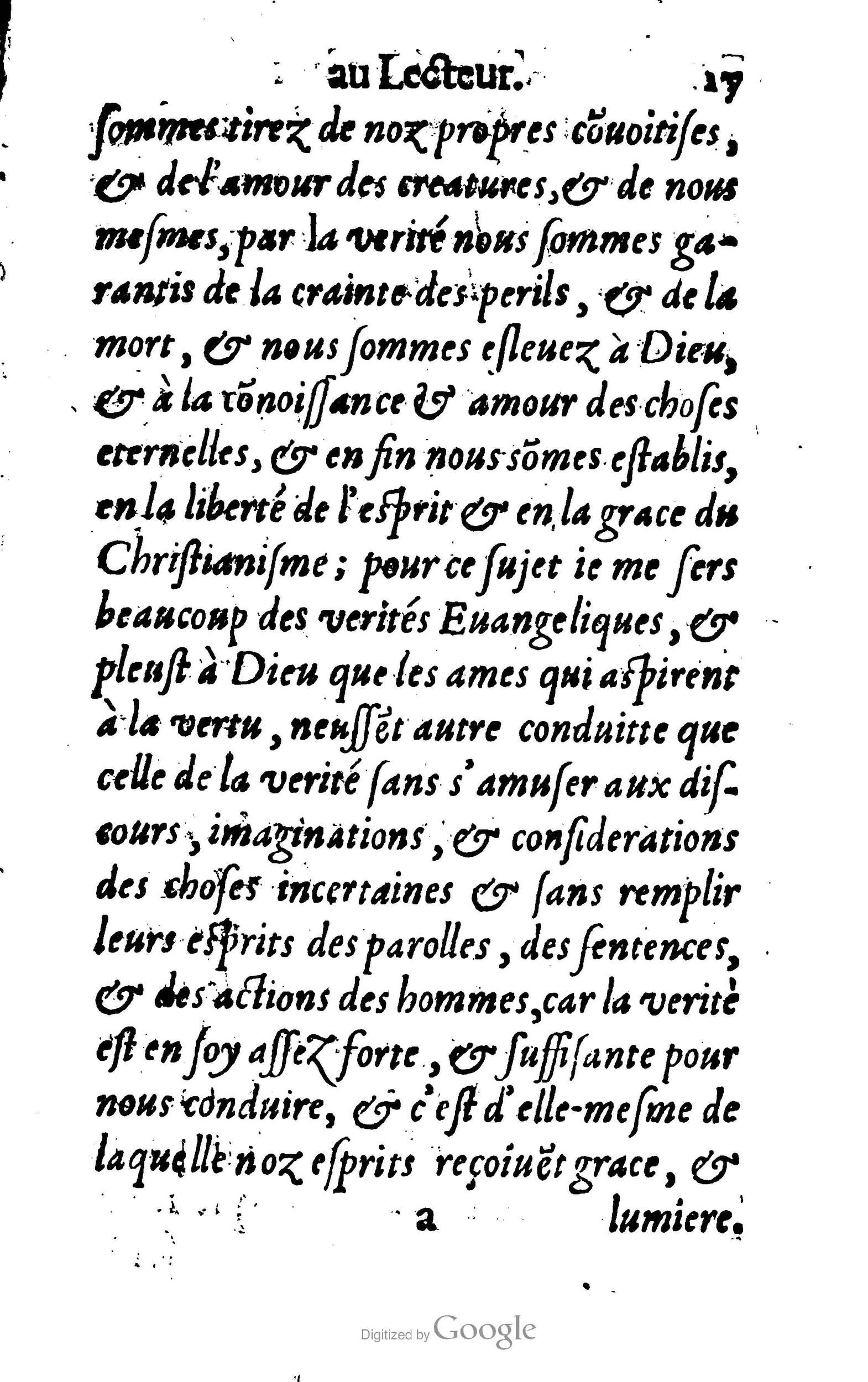 1633 - François Waudré - Trésor spirituel contenant les excellences du christianisme - BM Lyon