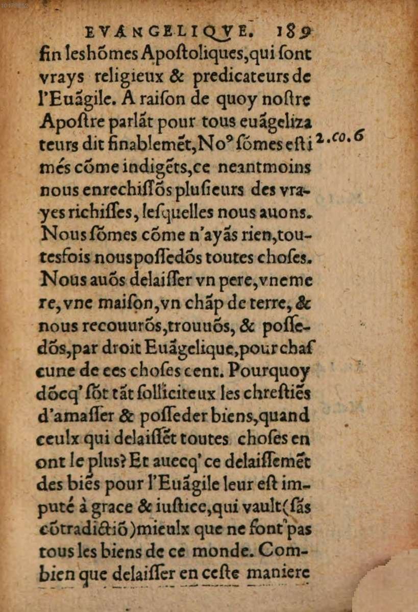 1548 - René Avril et Vivant Gaulterot - Perle précieuse évangélique et Trésor divin - BSB Munich