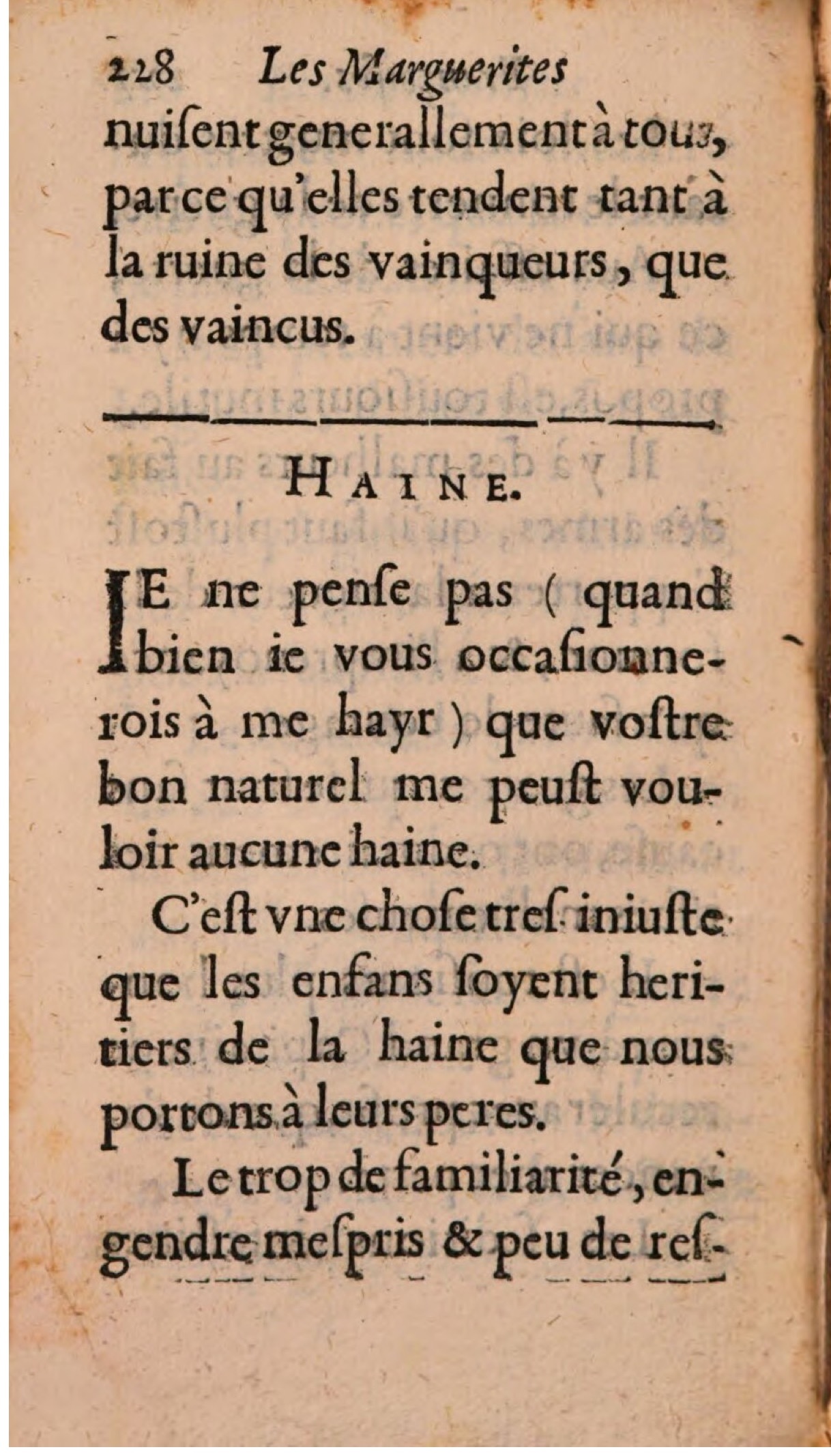 1608 - Théodore Reinsart - Les Marguerites françaises ou Trésor des Fleurs du bien-dire - BSB Munich