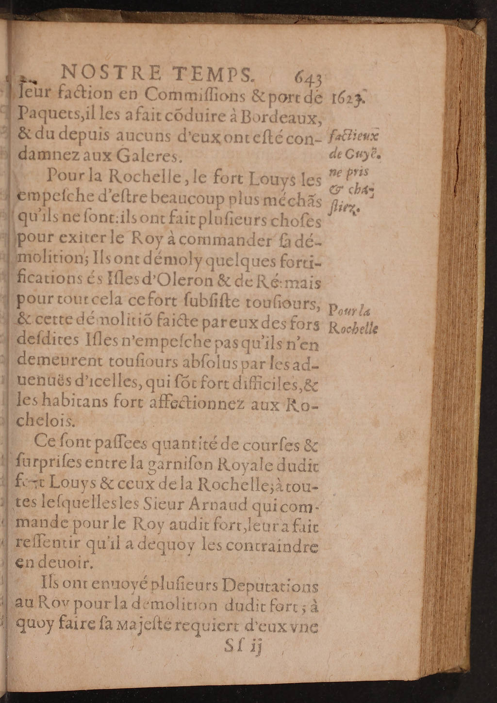 1626 - Joseph Bouillerot - Trésor de l’histoire générale de notre temps - BnF Arsenal