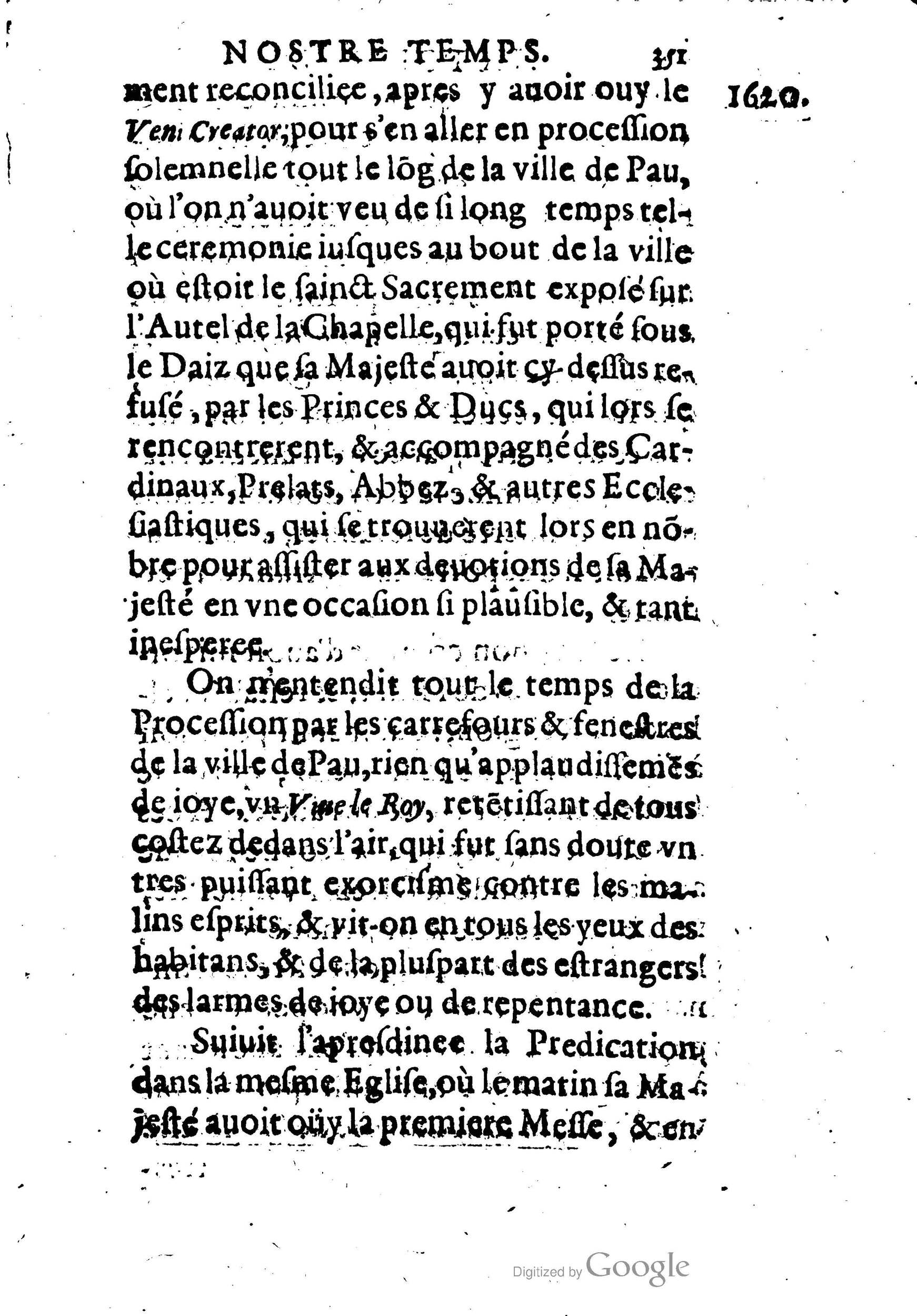 1623 - Joseph Bouillerot - Trésor de l’histoire générale de notre temps - BM Lyon