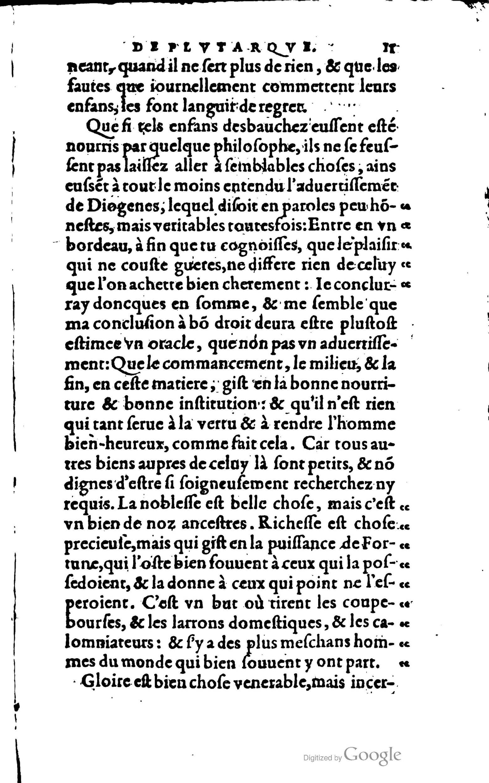 1578 - Jean Poupy - Trésor des morales de Plutarque - BSB Munich