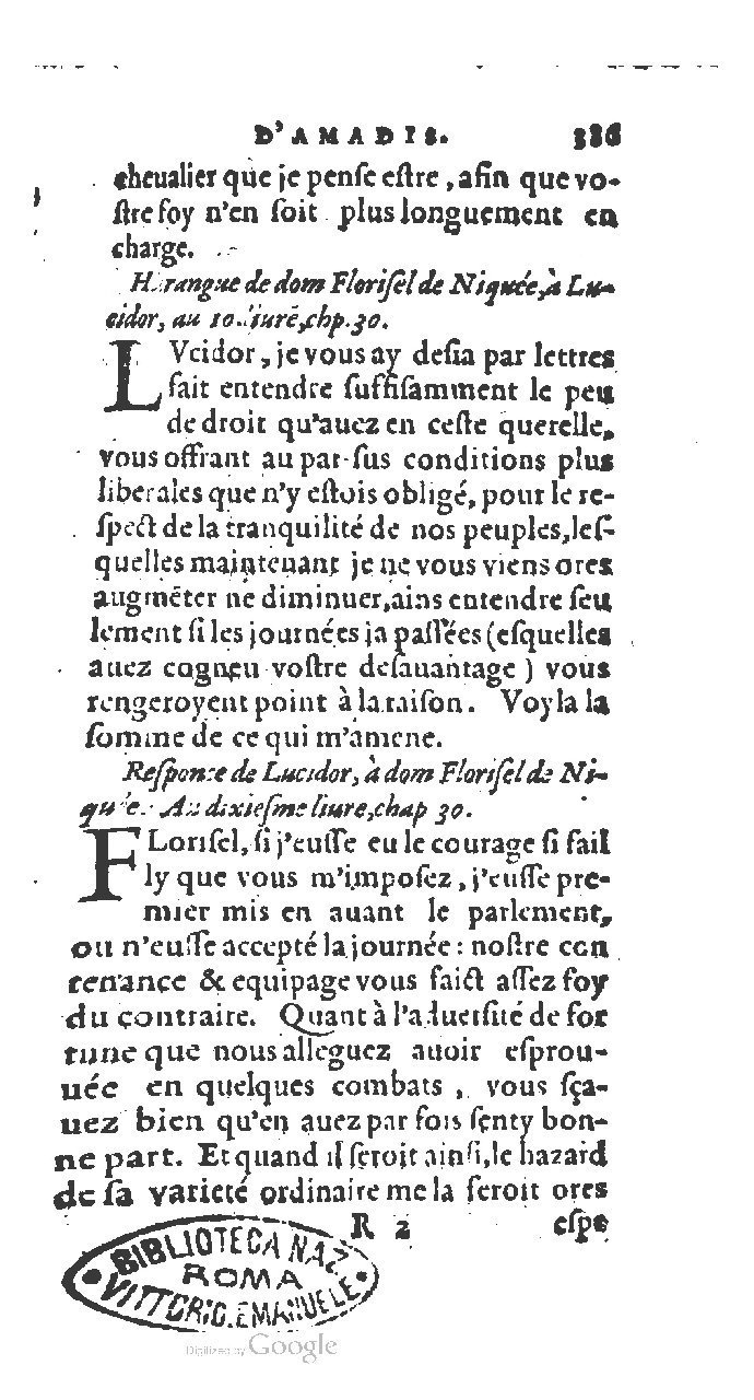 1572 - Jan van Waesberghe - Trésor des Amadis - BNC Rome 1572 - Jan van Waesberghe - Trésor des Amadis - BNC Rome