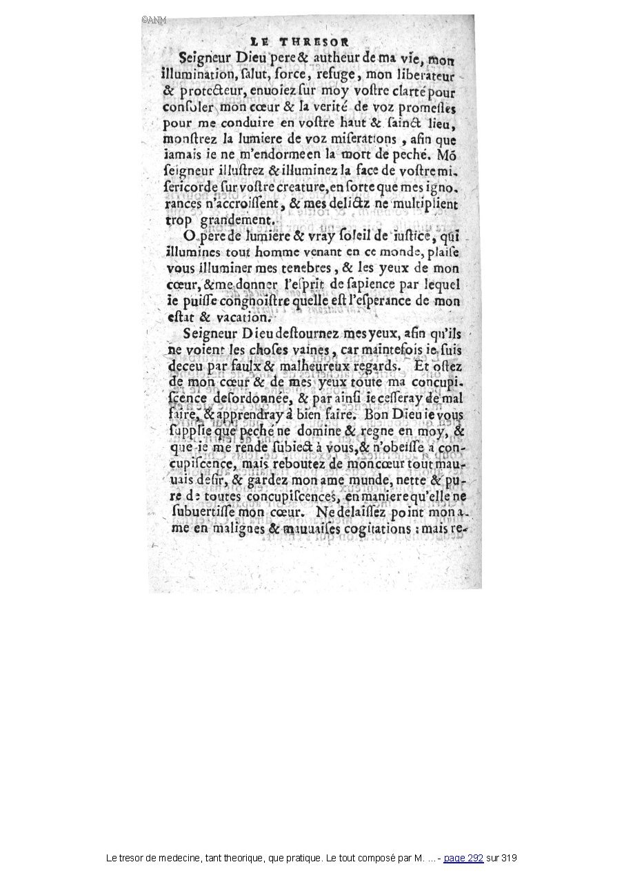 1560 - Pierre et Jan Moine - Trésor de médecine - Université Paris Cité