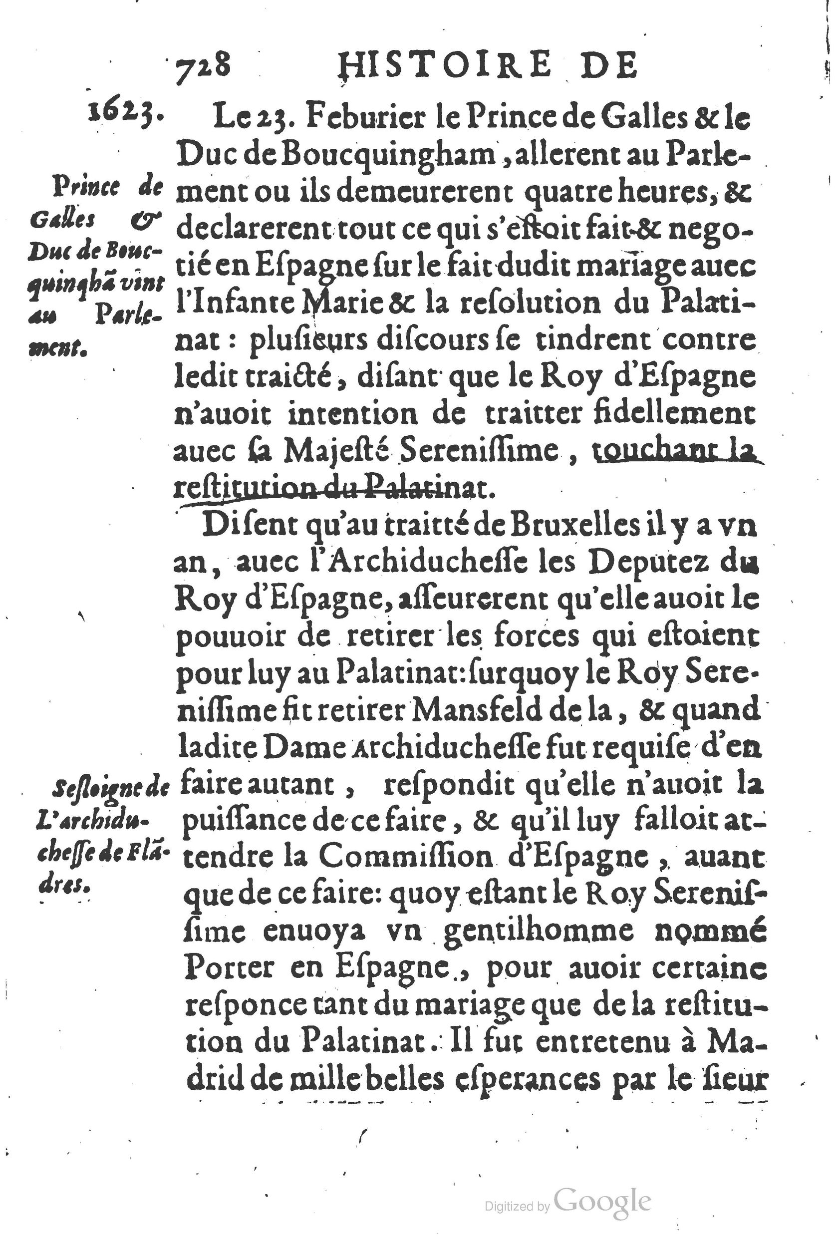 1626 - Joseph Bouillerot - Trésor de l’histoire générale de notre temps - BSB Munich