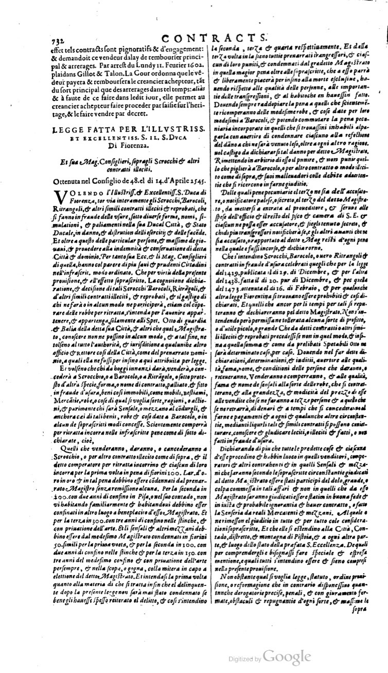 1629 - Veuve Nicolas Buon - Trésor du droit français (21754 T. 1) - BM Lyon