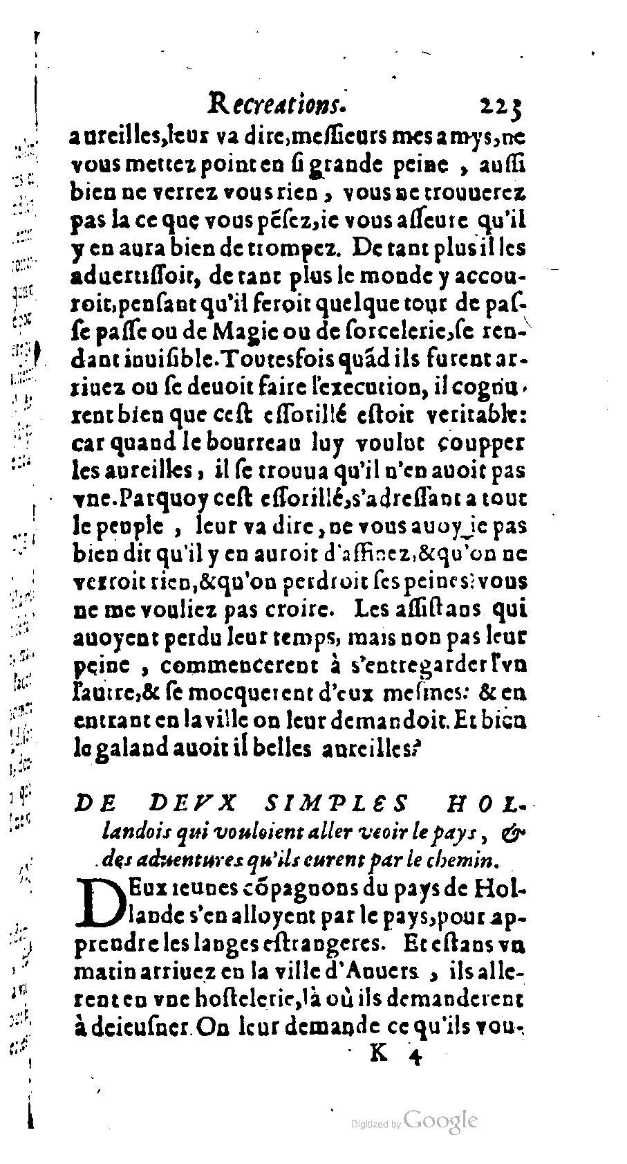 1611 - Romain de Beauvais - Trésor des récréations - BM Lyon 1611 - Romain de Beauvais - Trésor des récréations - BM Lyon