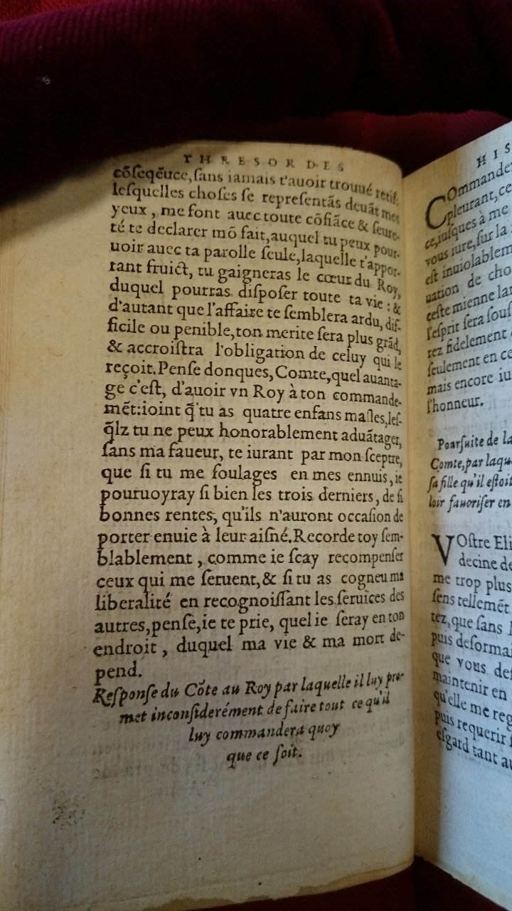 1581 - Pierre Le Voirier et Gervais Mallot - Trésor des histoires tragiques - BnF Richelieu