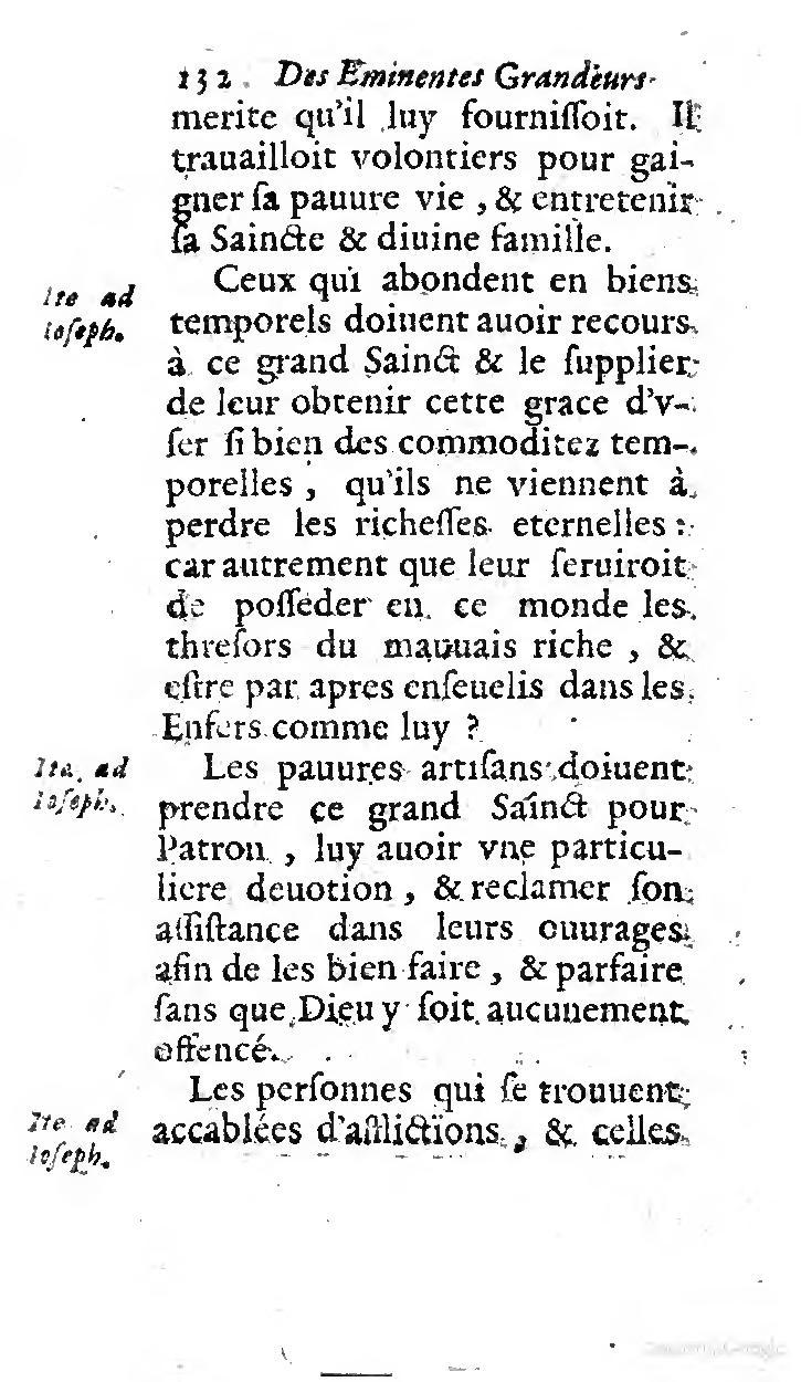 1646 - Jean Piot - Trésor inestimable de Saint-Joseph - BNC Rome