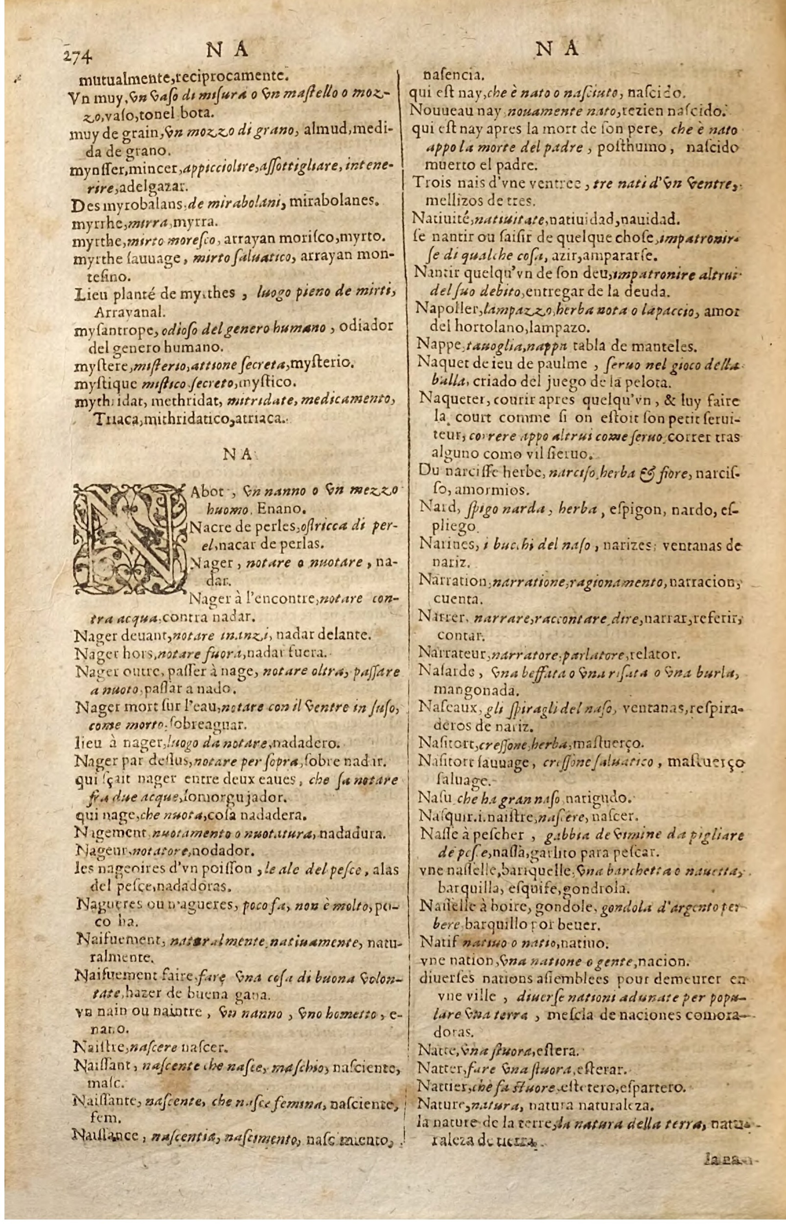1627 - Jacques Crespin - Trésor des trois langues (Seconde partie) - Regensburg
