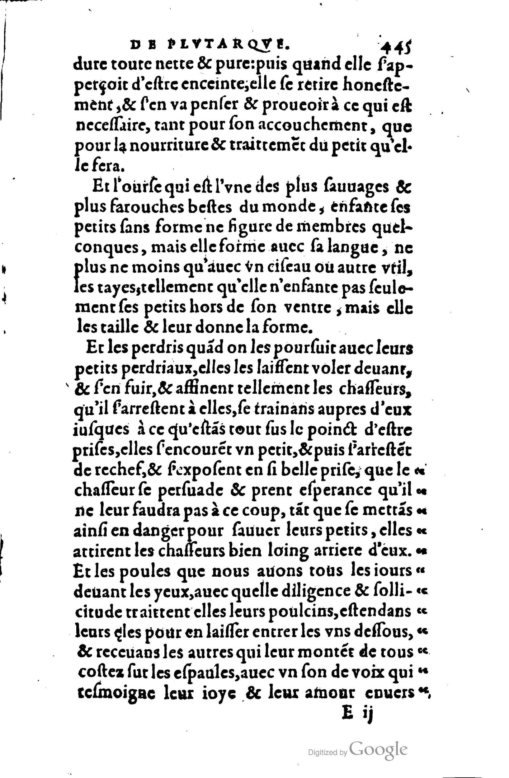 1578 - Jean Poupy - Trésor des morales de Plutarque - BSB Munich