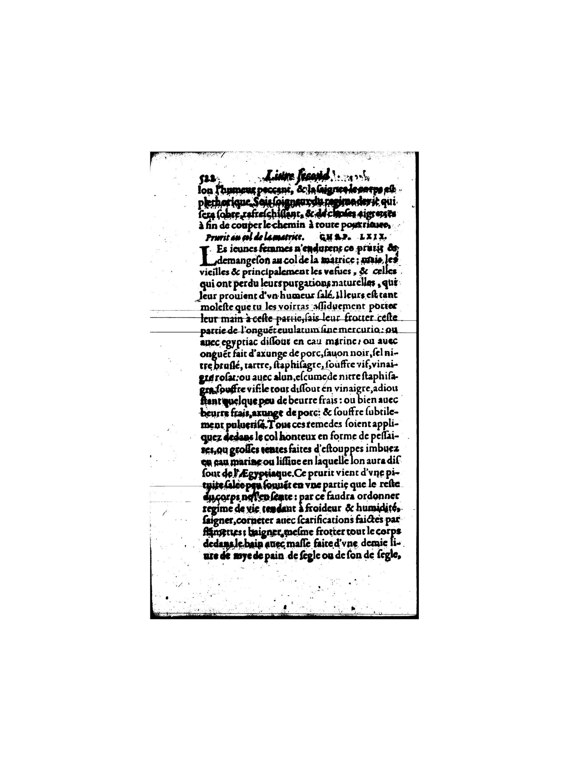 1587 - Jacques du Puis - Trésor des remèdes secrets pour les maladies des femmes - BnF