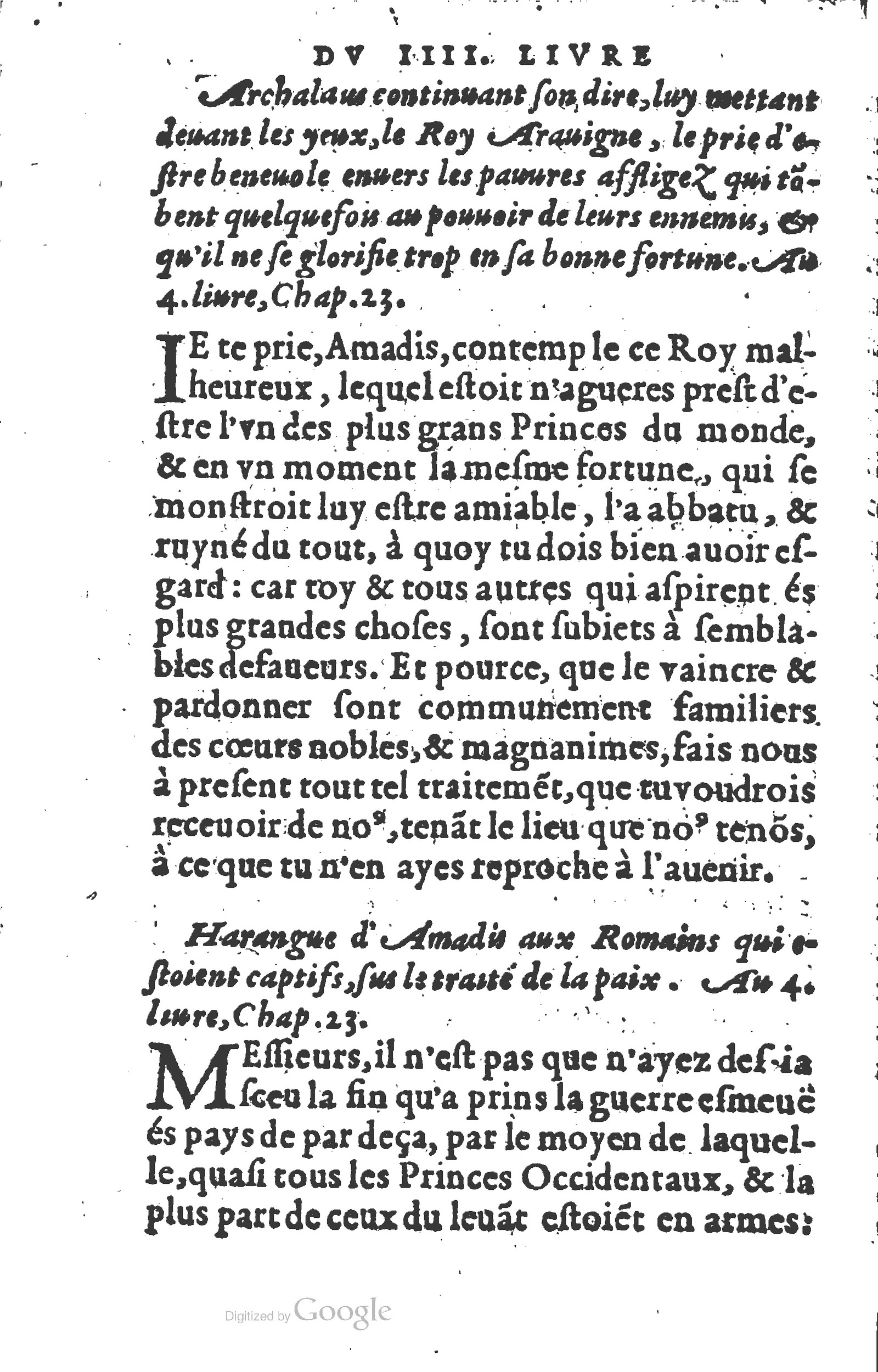 1567 - Robert Le Mangnier - Trésor des Amadis - British Library 1567 - Robert Le Mangnier - Trésor des Amadis - British Library