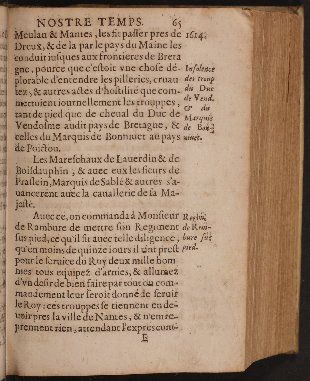 1626 - Joseph Bouillerot - Trésor de l’histoire générale de notre temps - BnF Arsenal