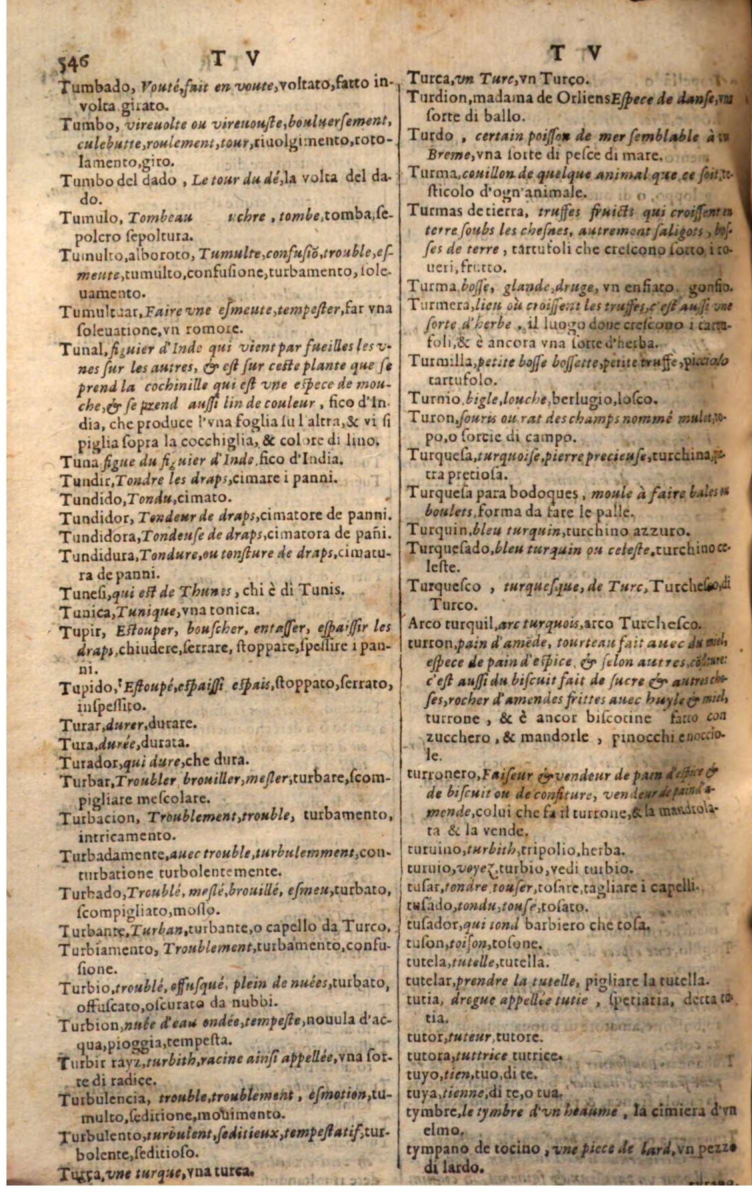 1644 - Jacques Crespin - Trésor des trois langues - Passau
