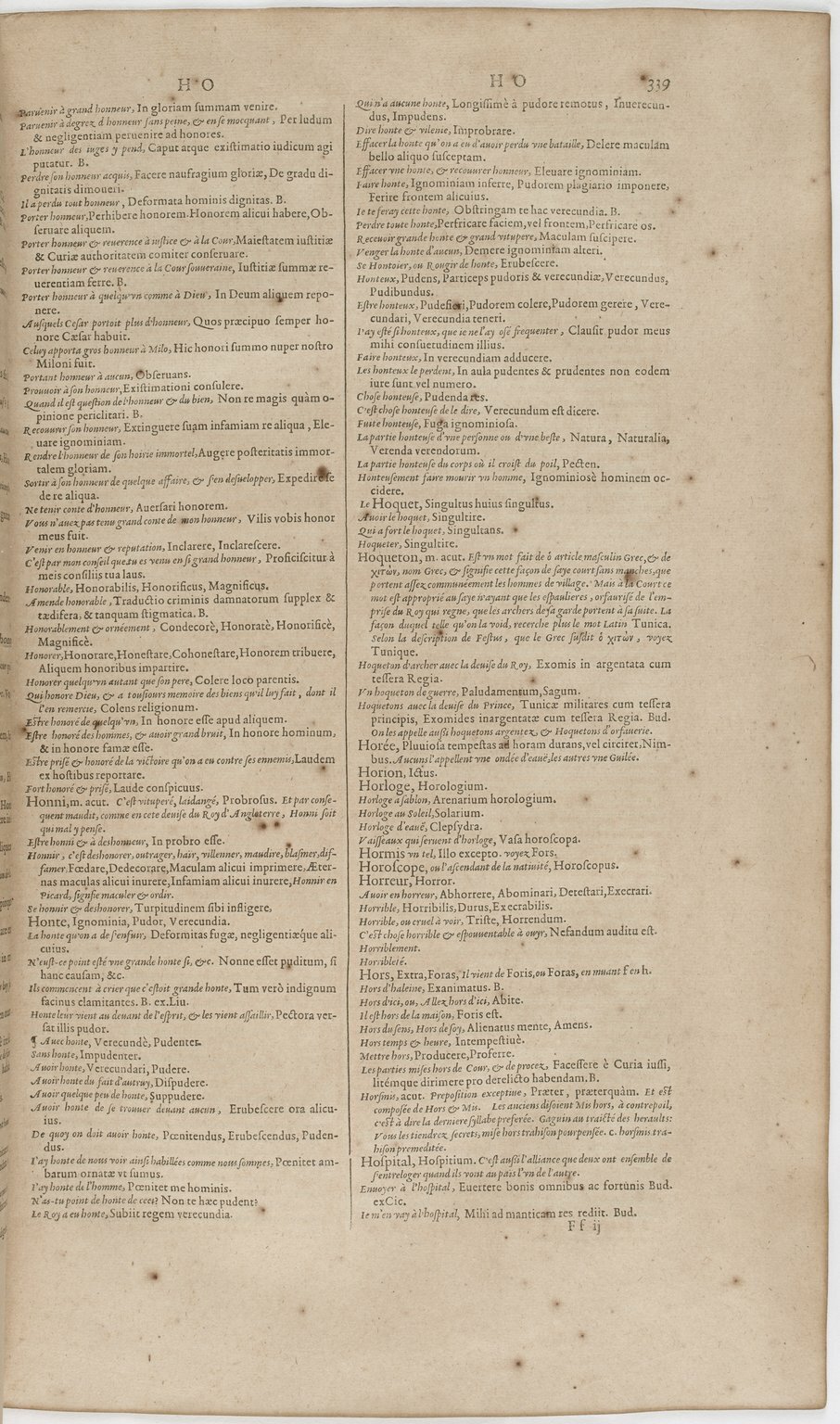 1606 - David Douceur - Trésor de la langue française - BnF