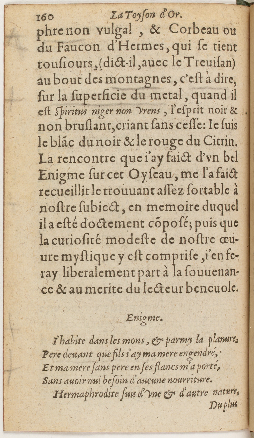 1612 - Charles Sevestre - Toison d’or ou la fleur des Trésors - BnF