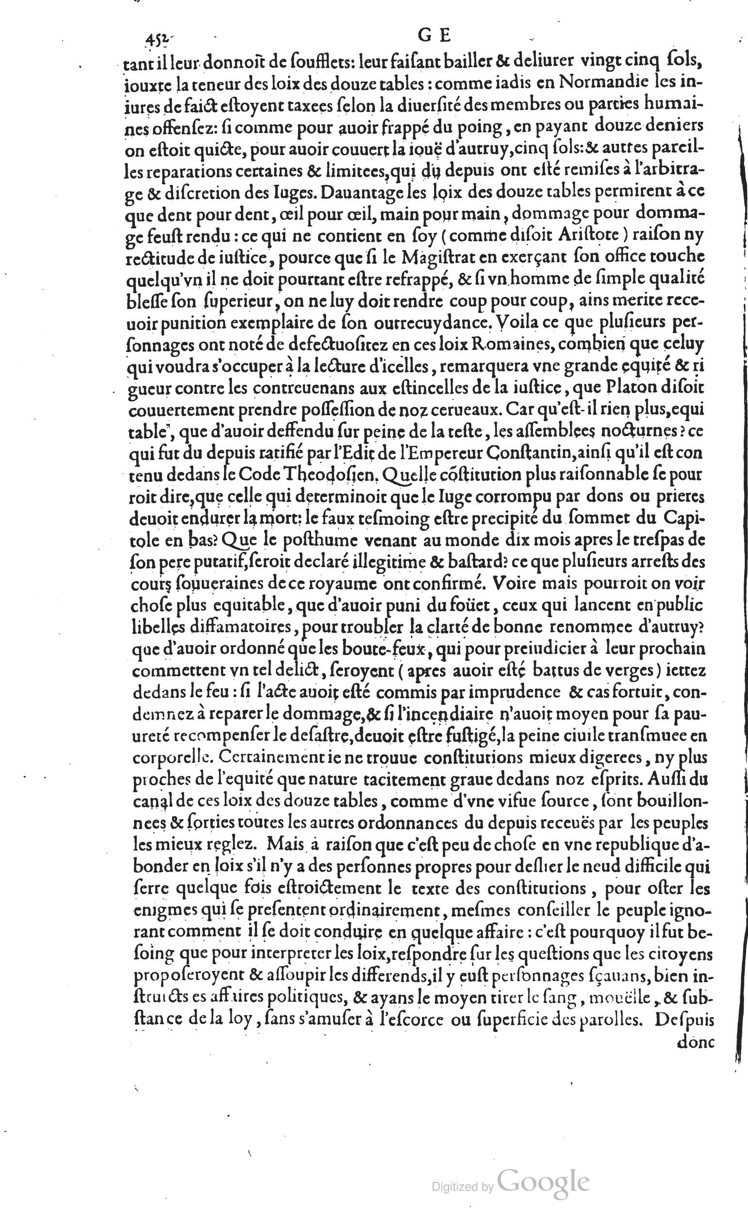 1585 - Barthélemy Honorat - Bibliothèques françaises - BSB Munich