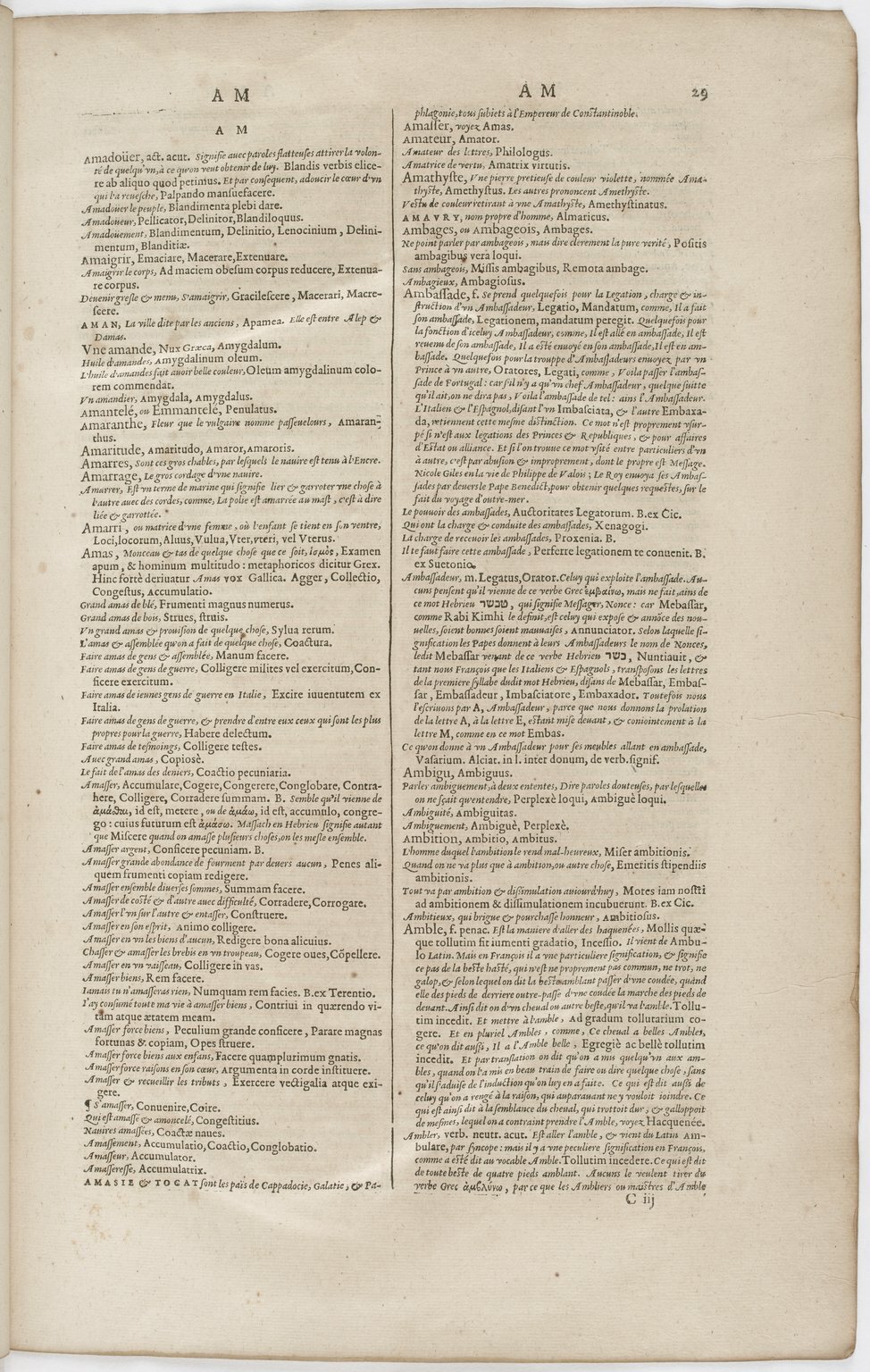 1606 - David Douceur - Trésor de la langue française - BnF