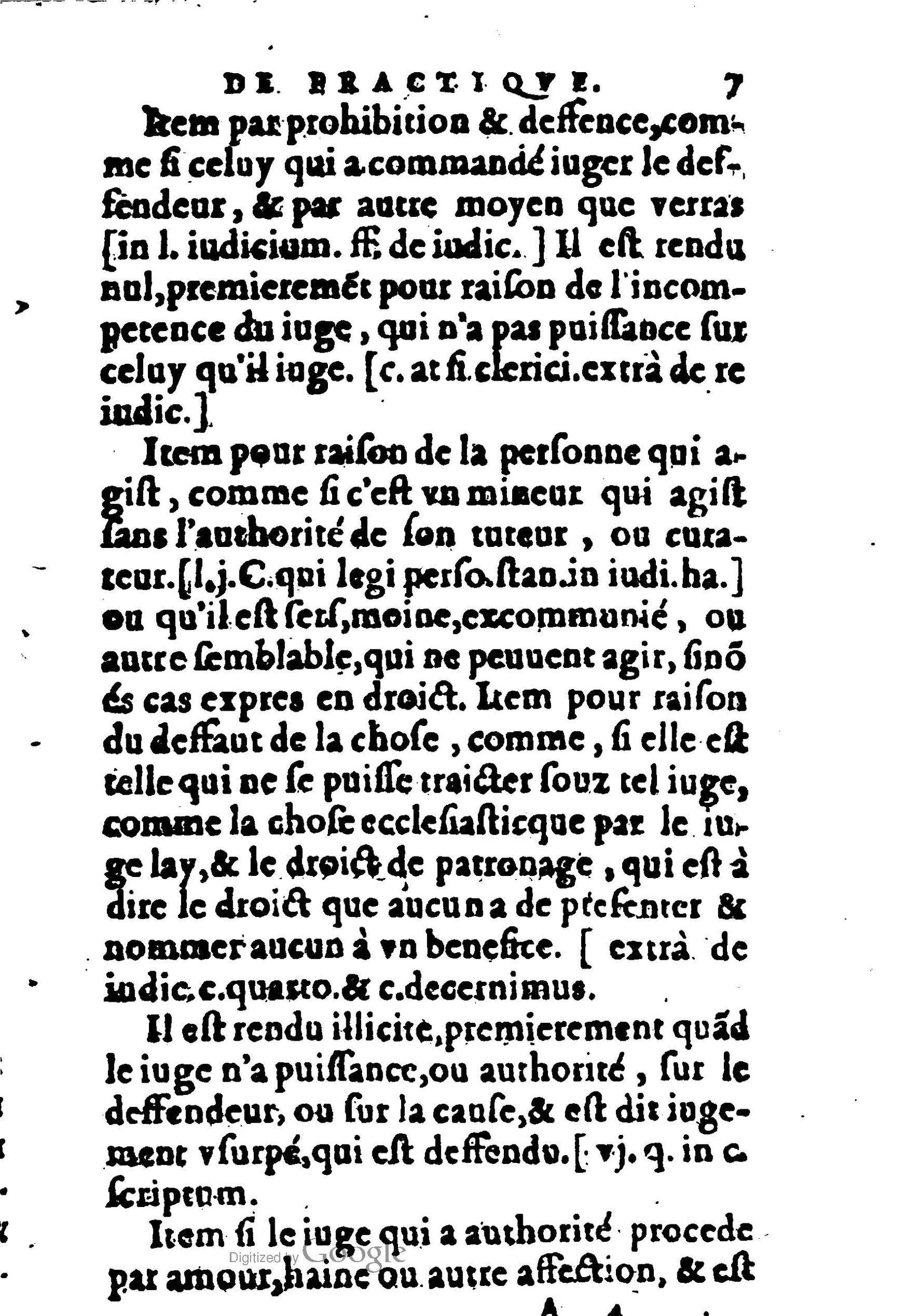1605 - Pierre Rigaud - Trésor de pratique pour les juges - BM Lyon