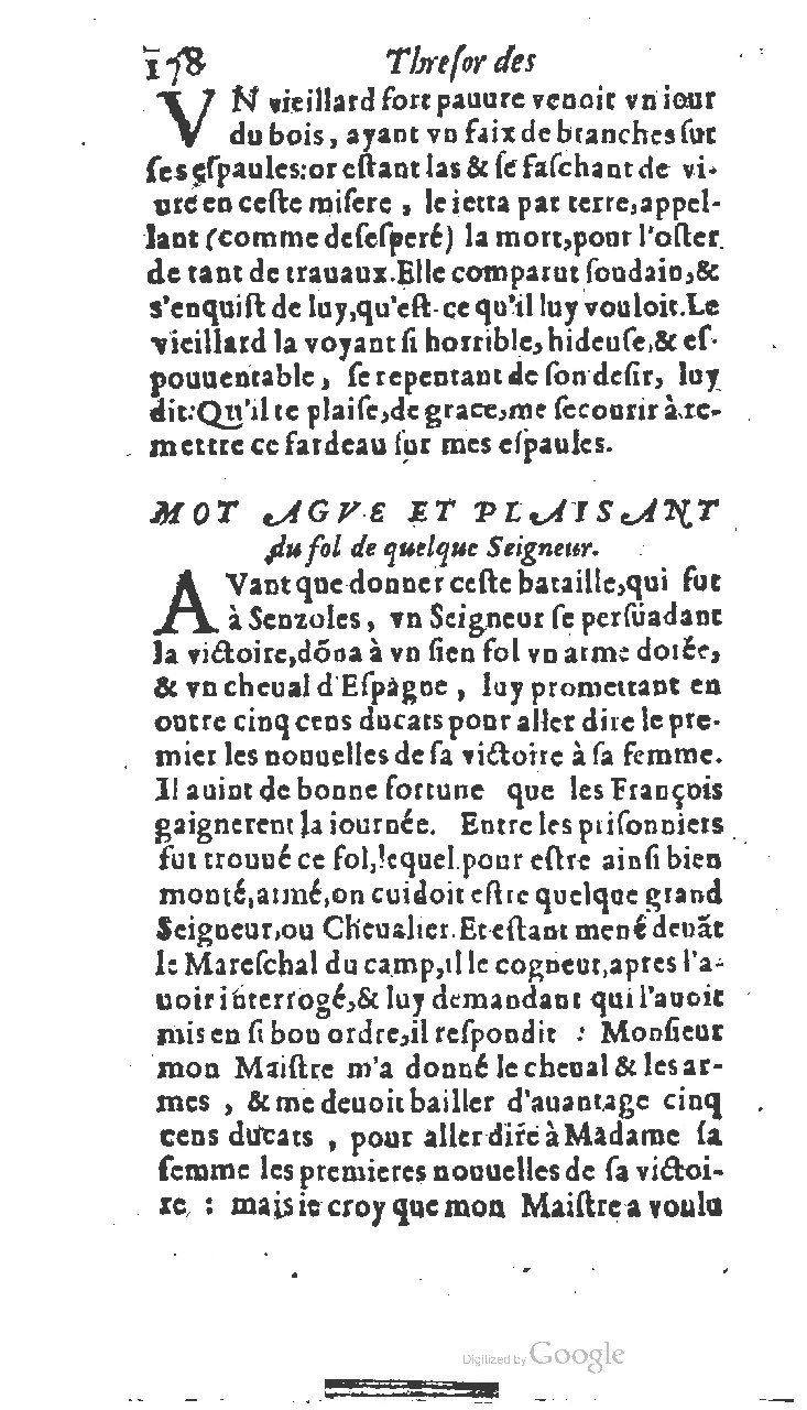1611 - Jean Osmont - Trésor des récréations - BSB Munich