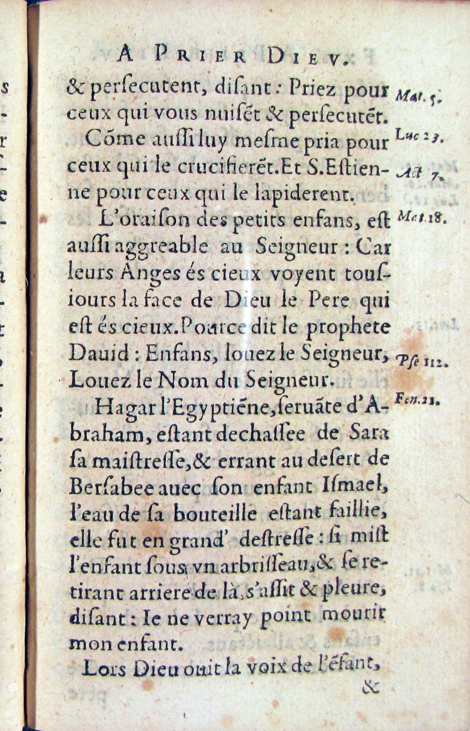 1572 - Antoine Certia - Trésor des prières, oraisons et instructions chrétiennes - Nîmes
