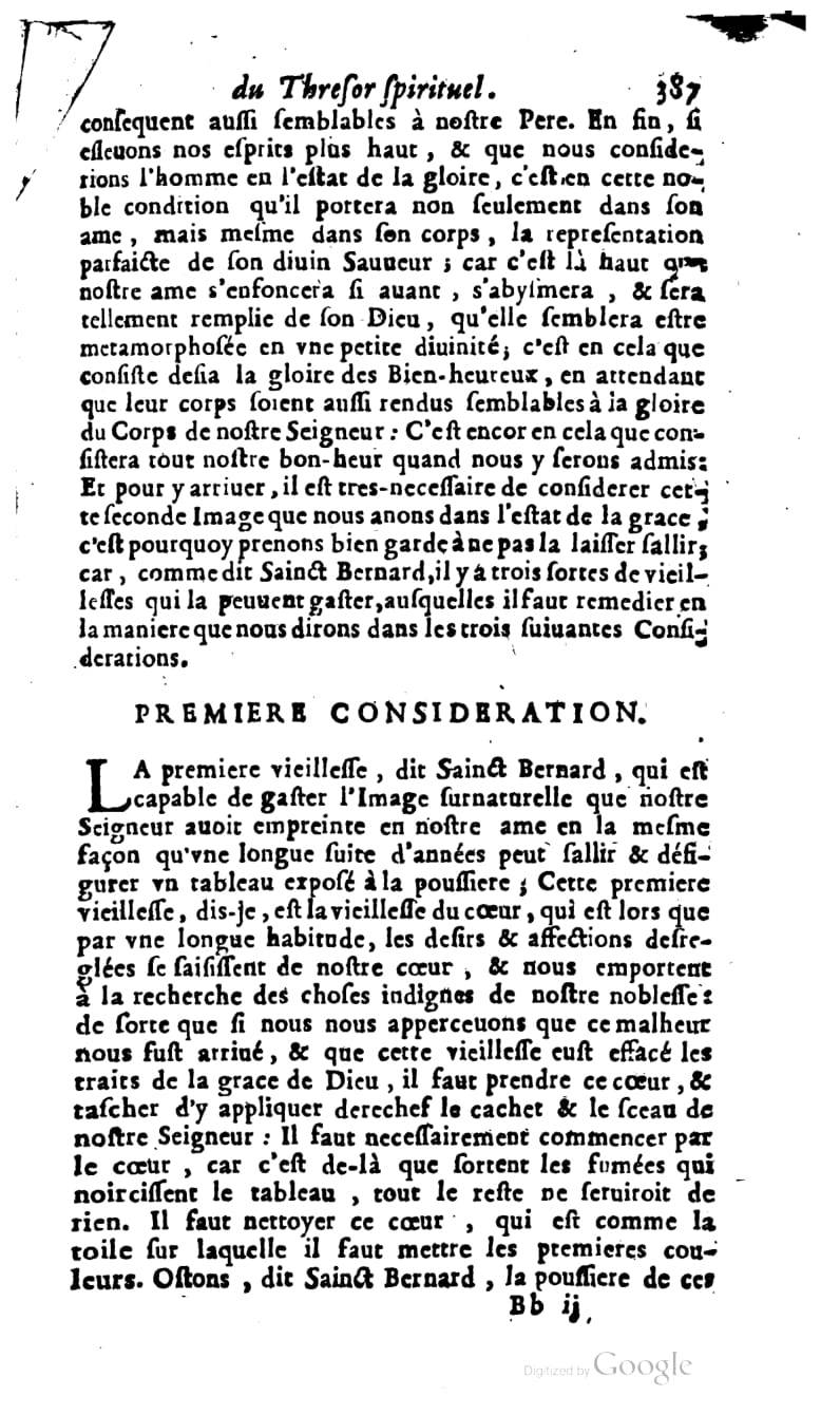 1637 - s.n. - Trésor spirituel des âmes religieuses - BM Lyon