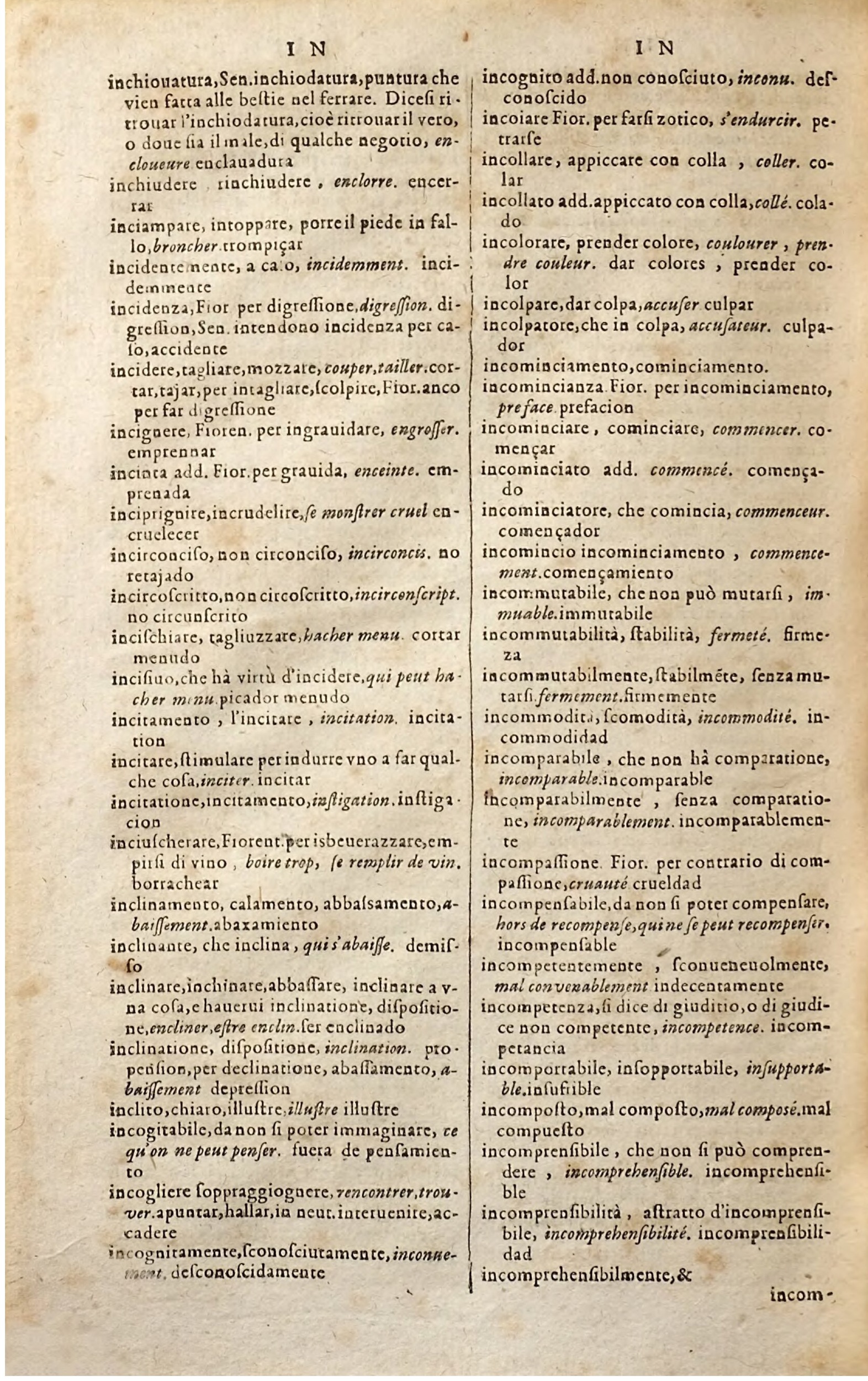 1627 - Jacques Crespin - Trésor des trois langues (Troisième partie) - Regensburg