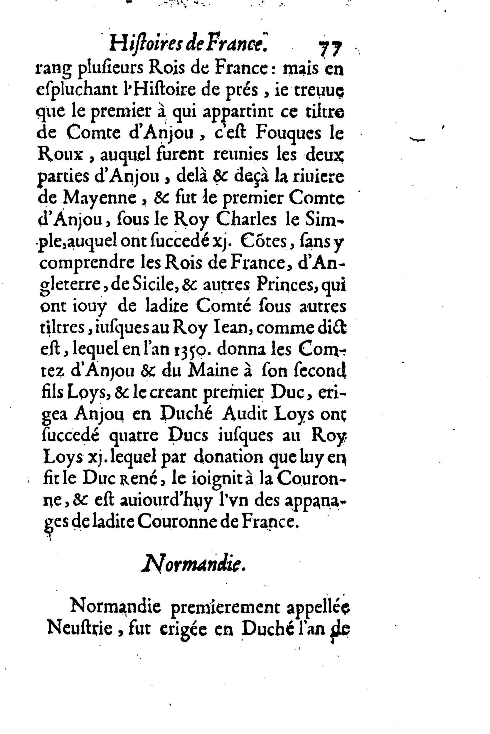 1633 - Jean Corrozet - Trésor des histoires de France - BM Lyon 1633 - Jean Corrozet - Trésor des histoires de France - BM Lyon