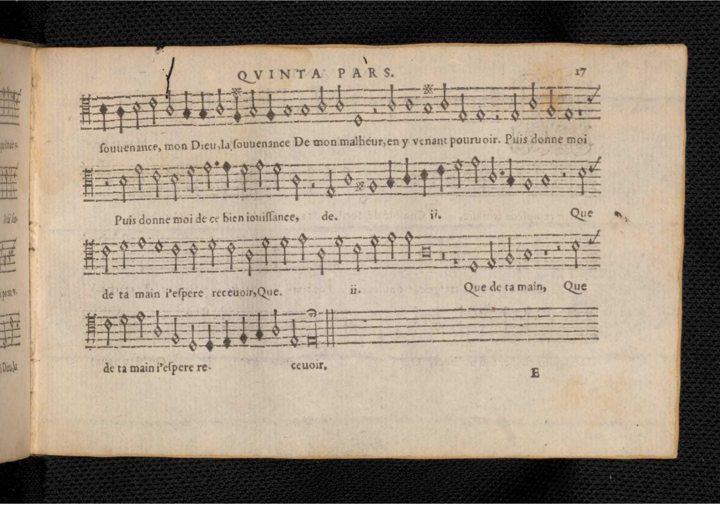 1576 - [Pierre de Saint-André] - Trésor de musique d’Orlande de Lassus Quinta et Sexta pars - KBR Bruxelles