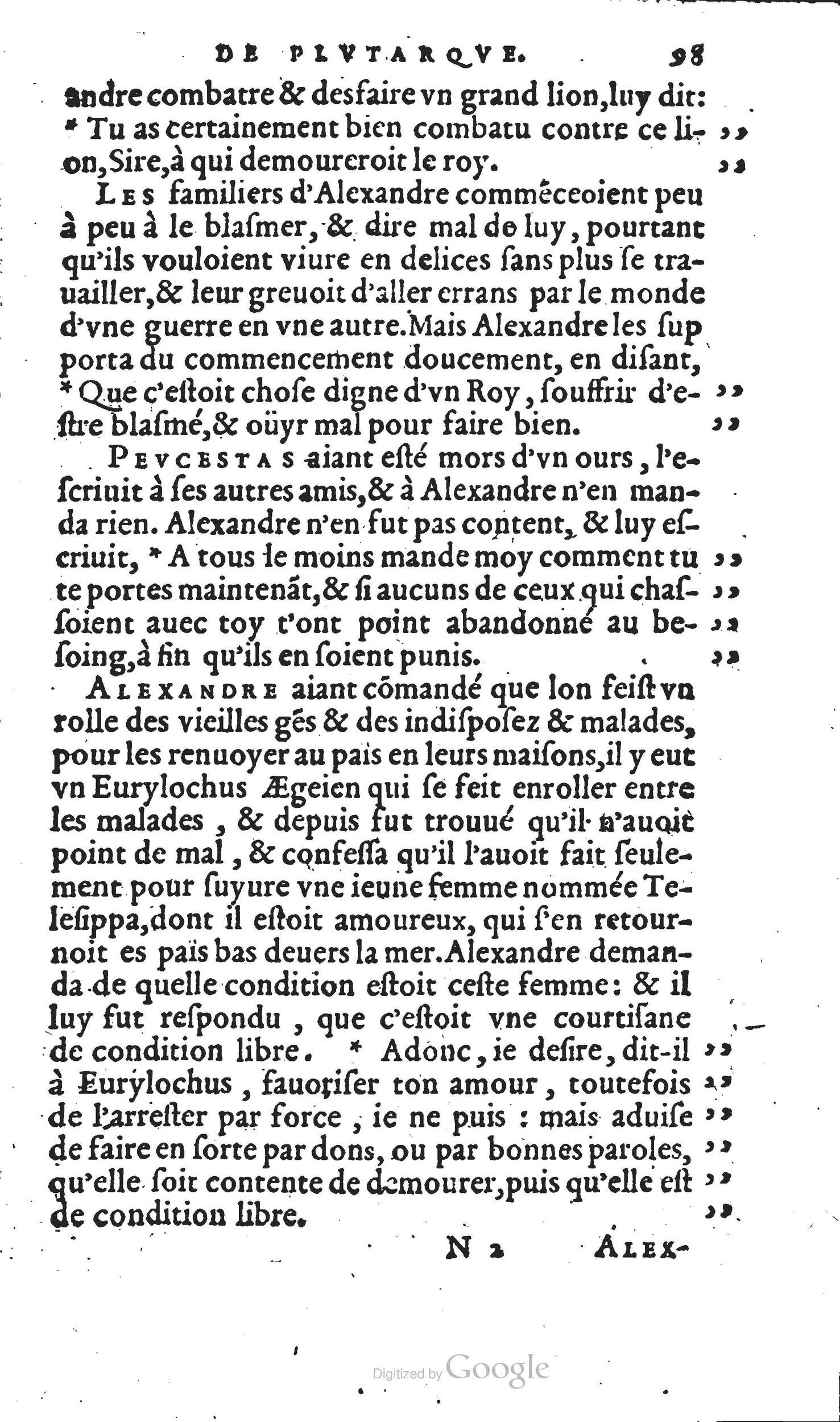 1567 - Willem Silvius - Trésor des vies de Plutarque - Anvers Musée Plantin-Moretus