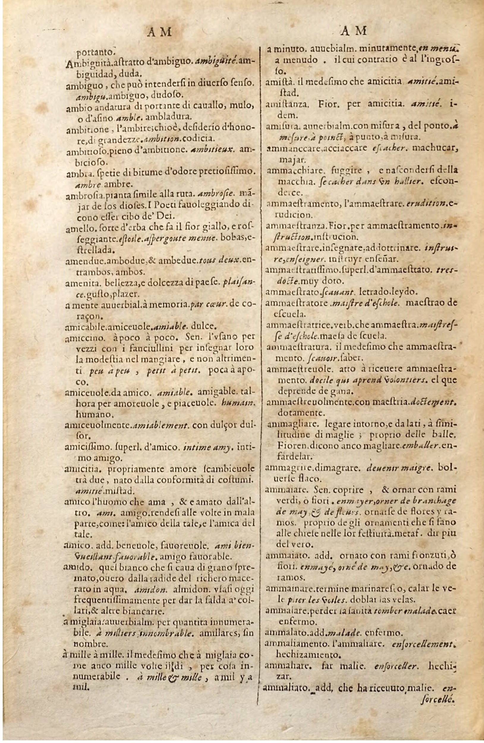 1627 - Jacques Crespin - Trésor des trois langues (Troisième partie) - Regensburg