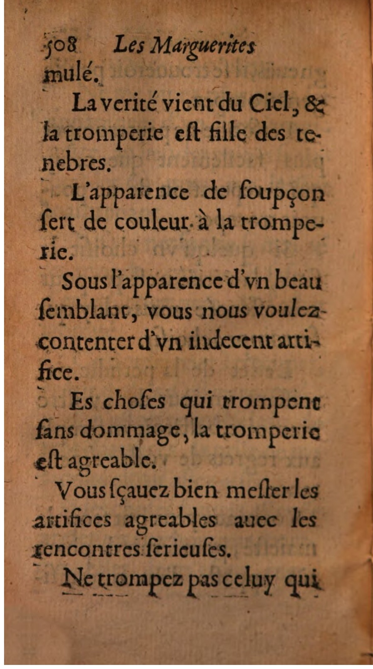 1608 - Théodore Reinsart - Les Marguerites françaises ou Trésor des Fleurs du bien-dire - BSB Munich
