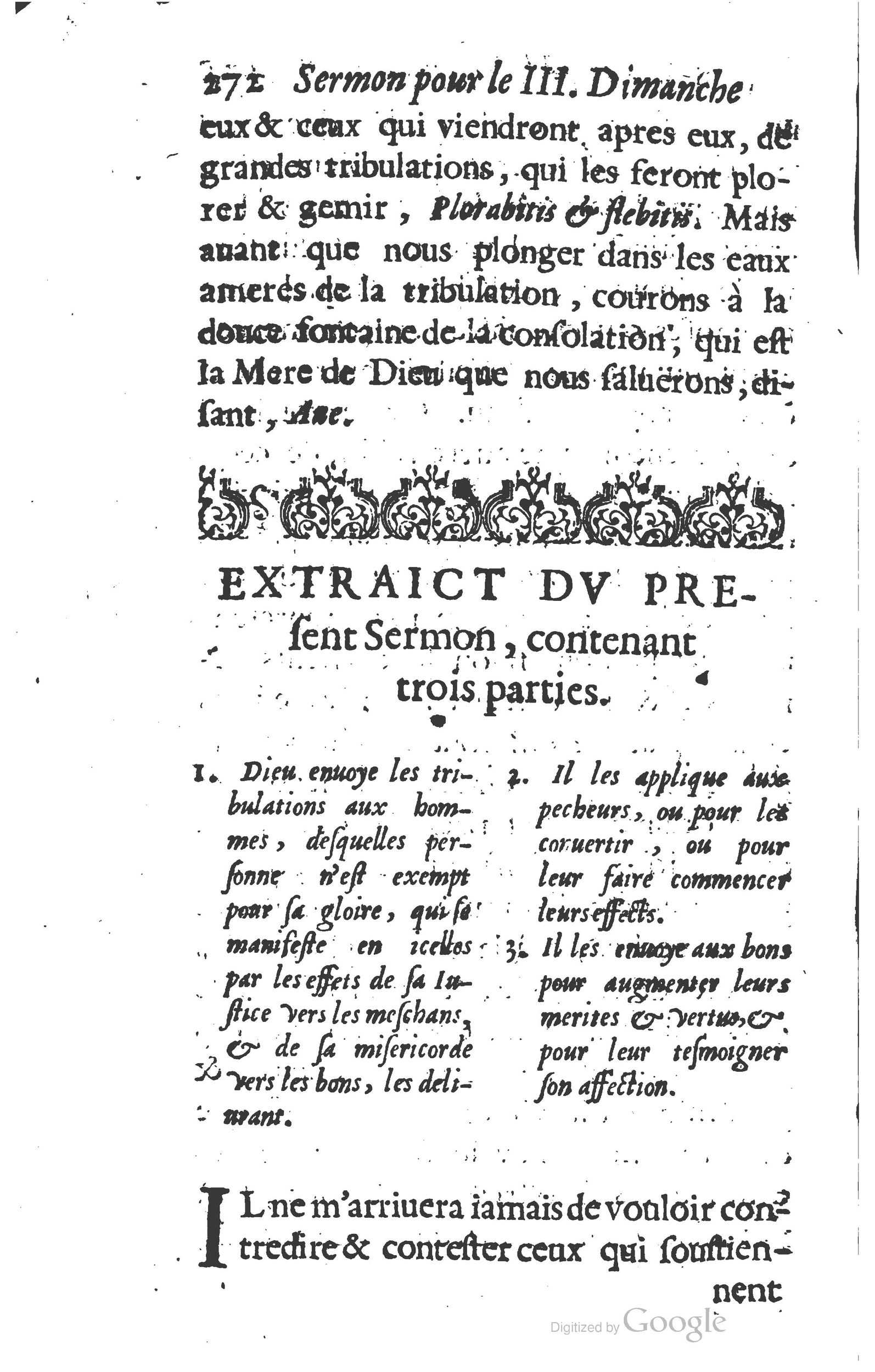 1629 - Manassés de Préaulx - Sermons ou Trésors de la piété chrétienne - BM Lyon