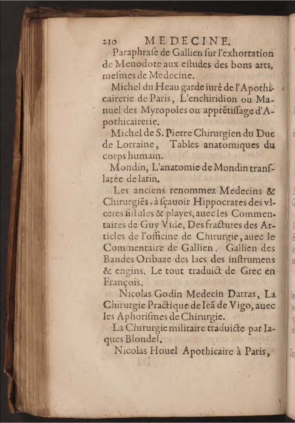 1602 - François Jacquin - Trésor des bons esprits français - BnF Arsenal