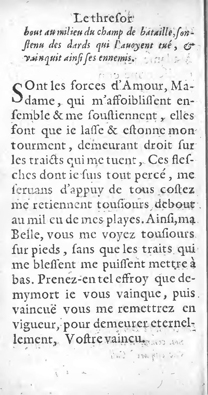 1597 - Thomas Daré - Trésor d’amour - Toronto