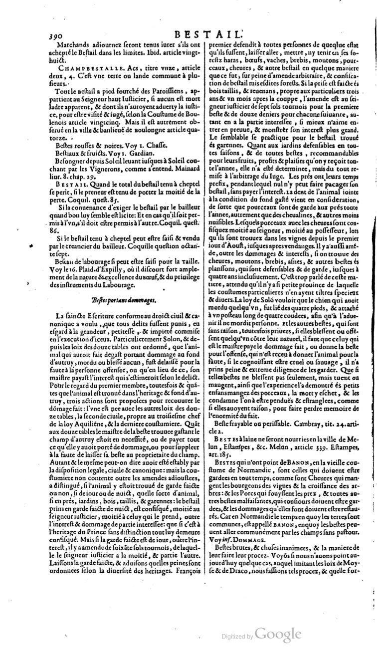 1629 - Veuve Nicolas Buon - Trésor du droit français (21754 T. 1) - BM Lyon