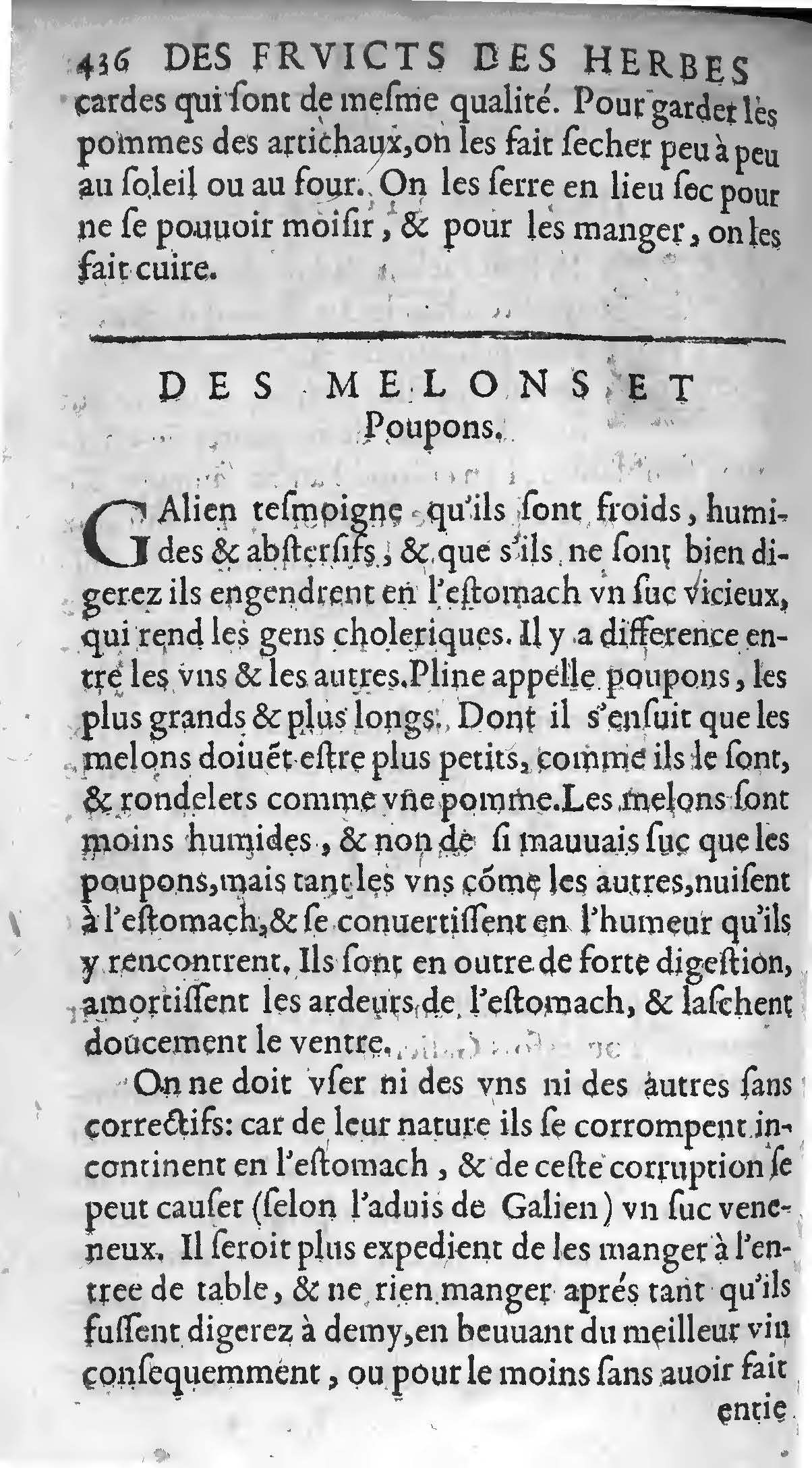 1607 - Étienne Servain et Jean Antoine Huguetan - Trésor de santé ou ménage de la vie humaine - BIU Santé