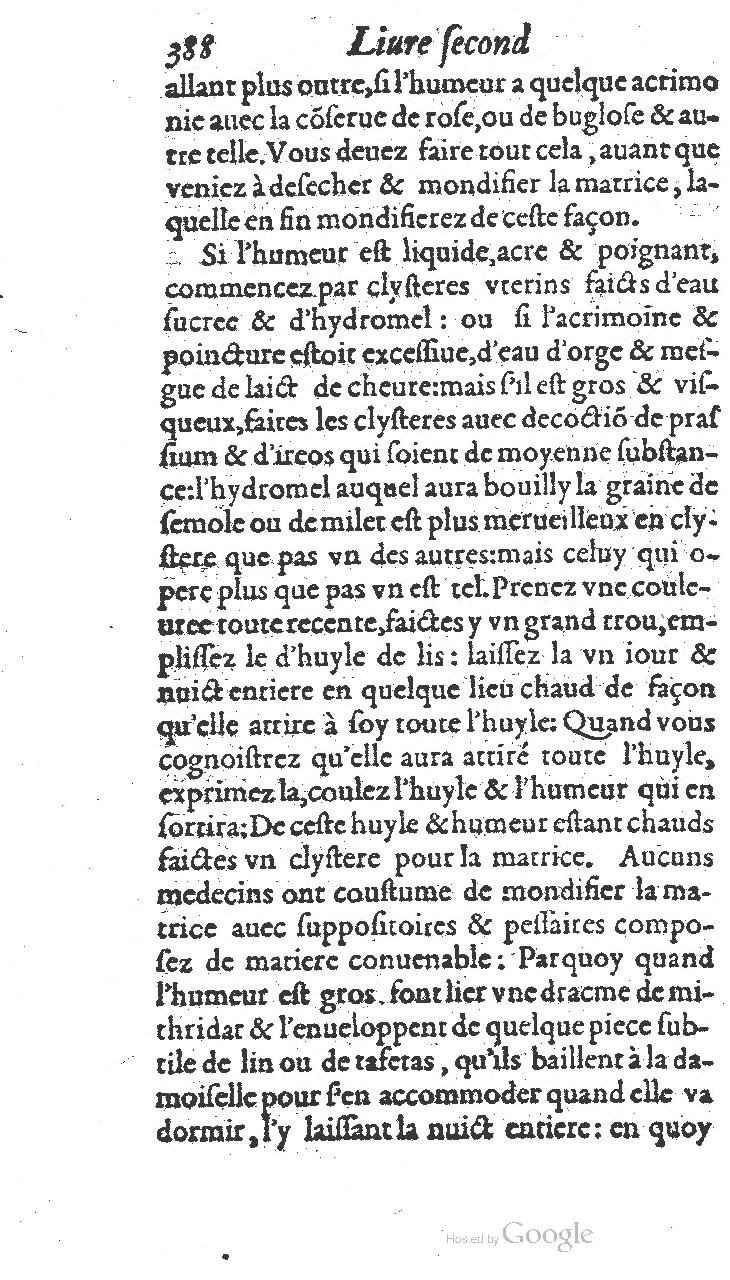 1585 - Jacques du Puis - Trésor des remèdes secrets pour les maladies des femmes - BnF