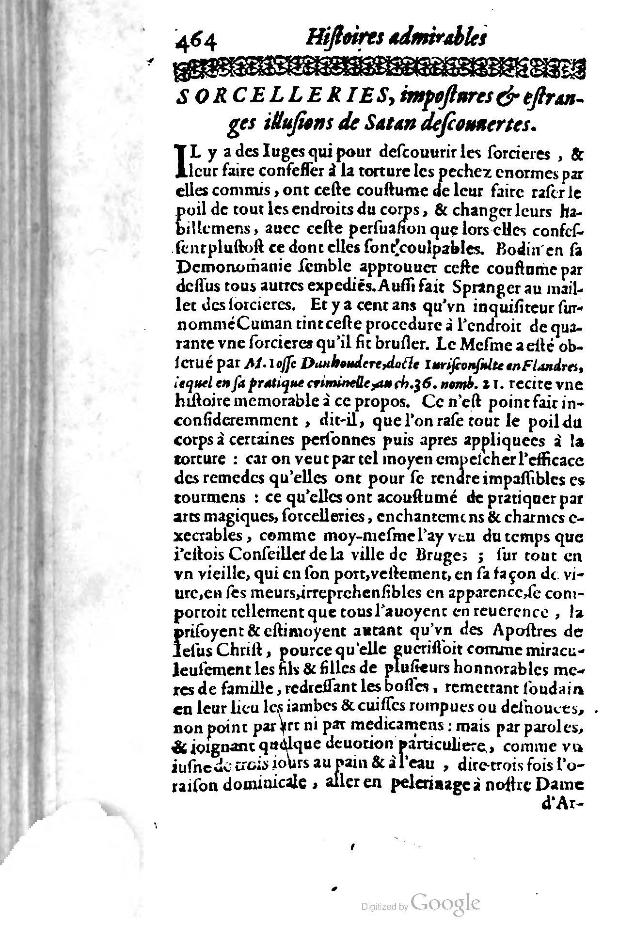 1620 - Samuel Crespin - Trésor d’histoires admirables et mémorables - BCU Lausanne