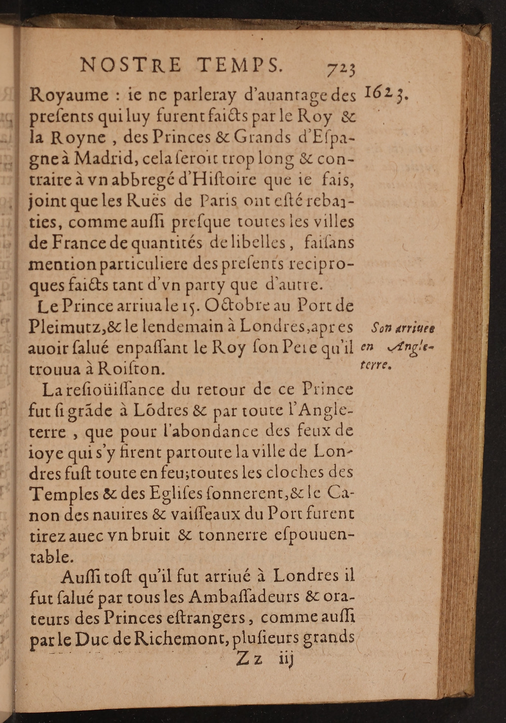 1626 - Joseph Bouillerot - Trésor de l’histoire générale de notre temps - BnF Arsenal