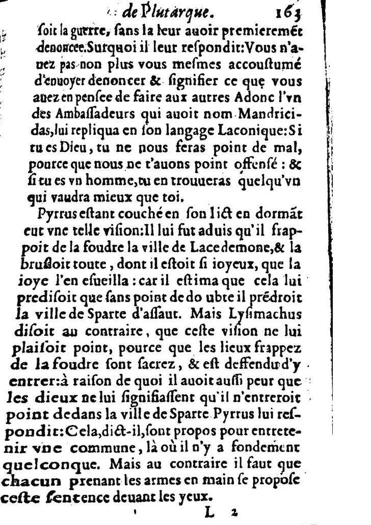 1611 - Pierre Rigaud - Trésor des vies de Plutarque - BM Lyon