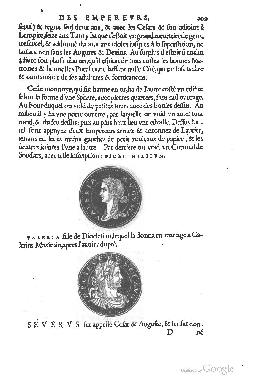 1553 - Jacopo Strada et Thomas Guérin - Épitome du Trésor des antiquités - UGent